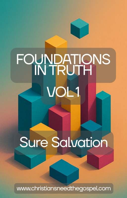 Foundations Volume 1: Sure Salvation  -  Understanding Justification and Assurance - paperback